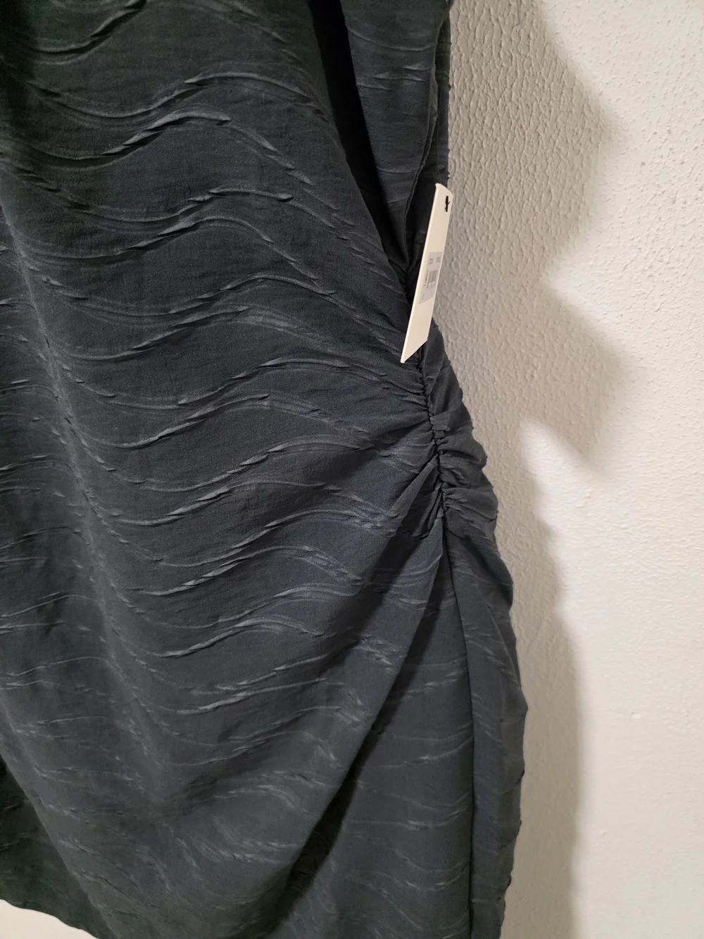 Sleeveless Key Hole Dress in Charcol